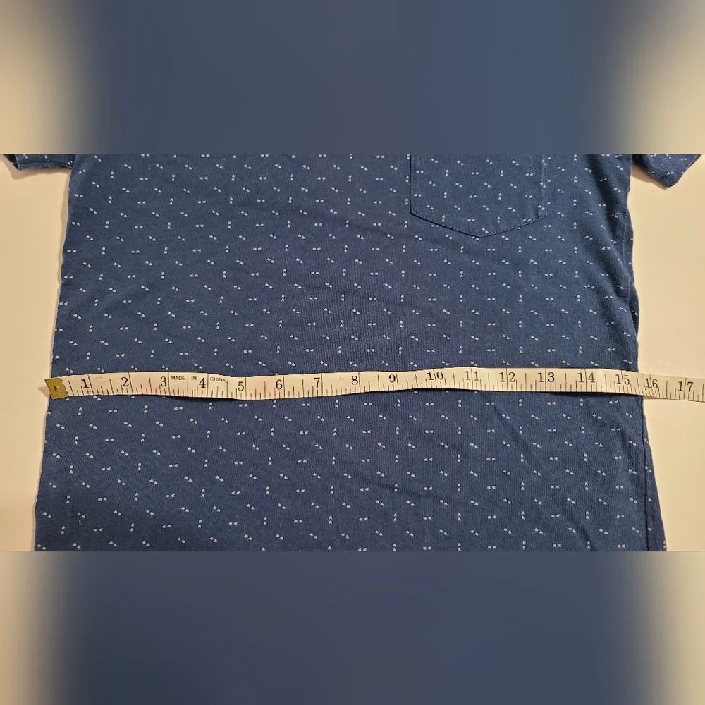 J.Crew slim washed blue‎ tshirt Mens size XS